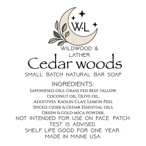 Cedar Woods - Handmade Soap
